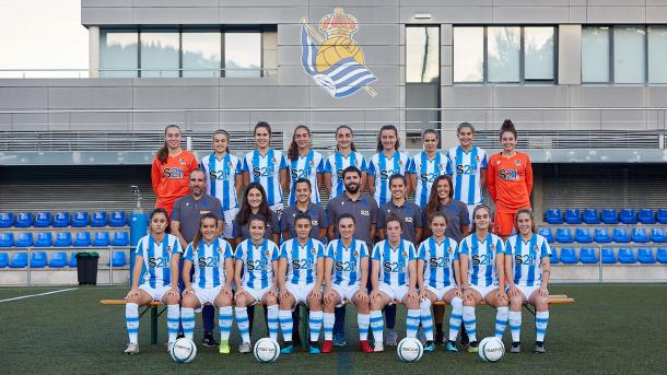 Posiciones de real sociedad femenino